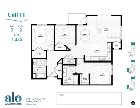 204 1st Avenue NW Studio-3 Beds Apartment, Affordable for Rent - Photo Gallery 15